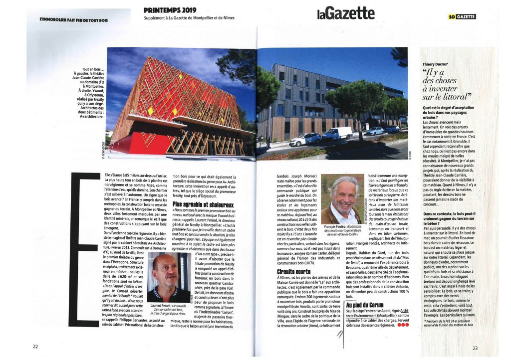 Supplément à la Gazette de Montpellier et de Nîmes - Printemps 2019 partie 1/2