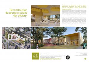 Fiche projet Groupe scolaire les Oliviers à Béziers